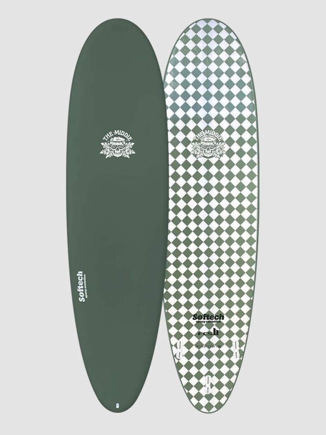 Softech Middie Jade Diamonds 6'4 Surfboard