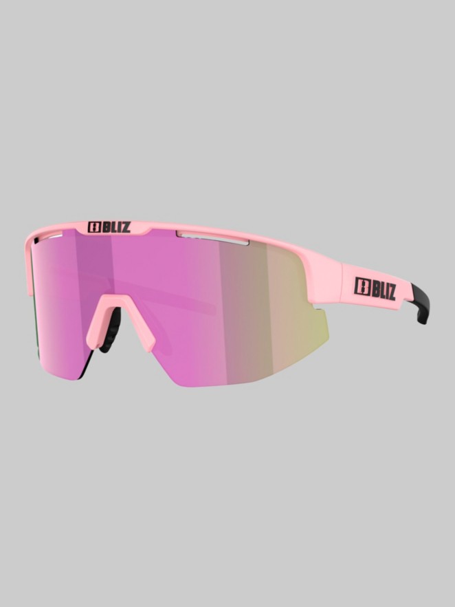 BLIZ Active Eyewear Matrix Matt Powder Pink Óculos de Sol