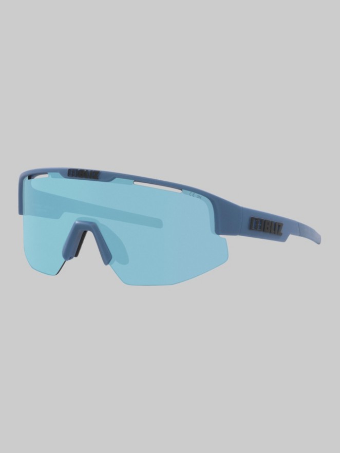 BLIZ Active Eyewear Matrix Small Matt Blue Sunglasses