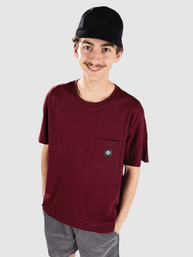 Element Icon Label Pocket T-skjorte