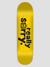 Flip Scribble Logo Yellow 8.25″X32.13″ Skateboard
