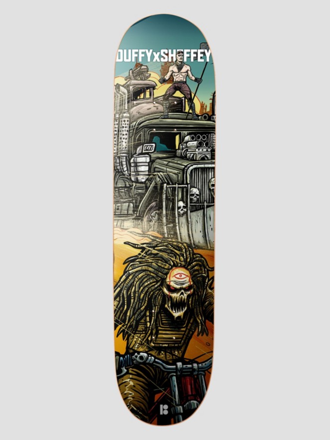 Plan B Madmax Duffy X Sheffey 8.25"X31.77" Skateboa