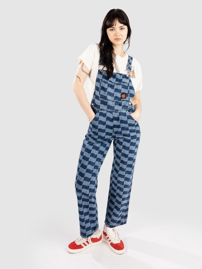 Santa Cruz Classic Label Denim Dungarees