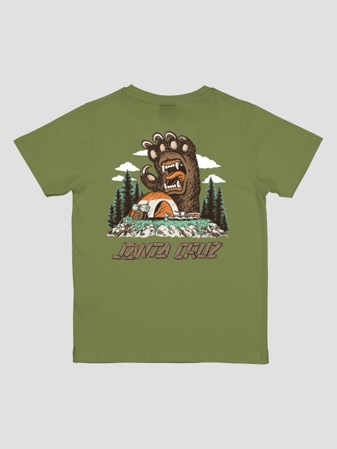 Santa Cruz Screaming Grizzly Kids T-Shirt