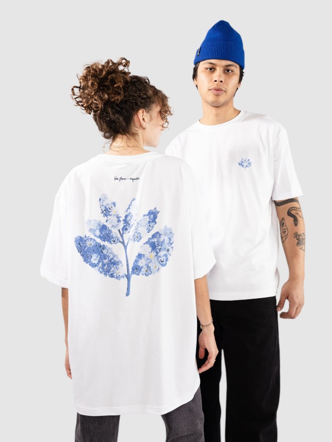 Blue Flowers Magenta X Blue Flowers Tricko