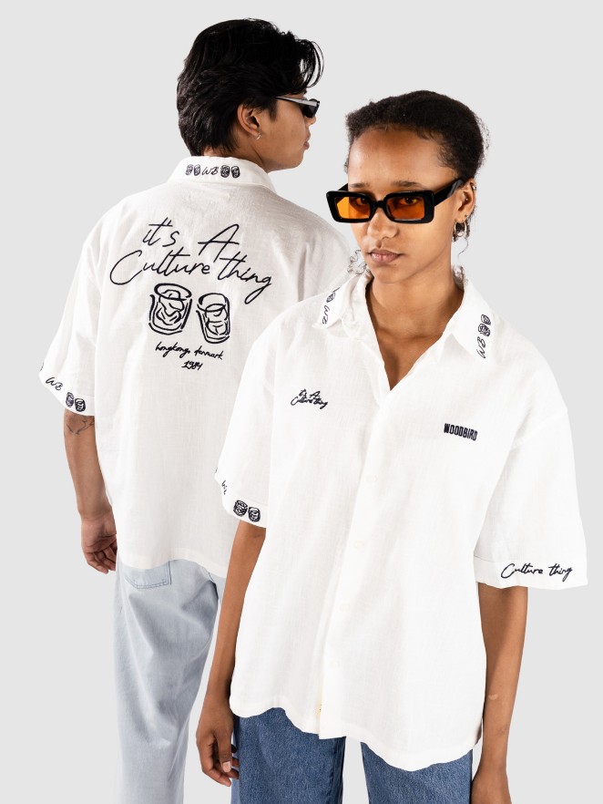 Woodbird WBWang Embroid Camisa