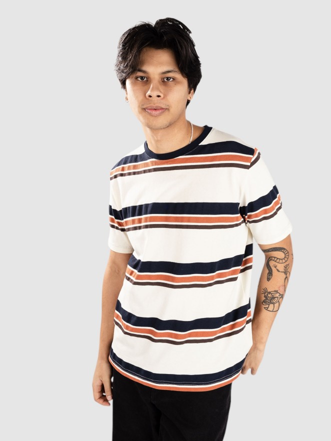 Anerkjendt Akkikki Mix Stripe T-Shirt