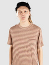 Anerkjendt Akkikki Cot/Linen Stripe T-shirt