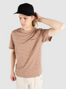 Anerkjendt Akkikki Cot/Linen Stripe T-Shirt