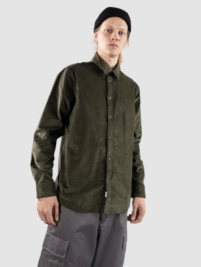 Anerkjendt Akleif Solid Cord Shirt