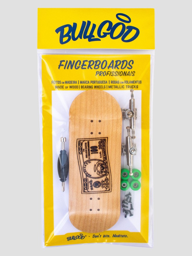 BullGod Professional C.R.E.A.M. 32mm Fingerboard