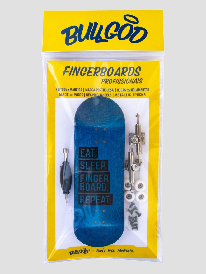 BullGod Professional Lifestyle Blue 32mm Fingerboard