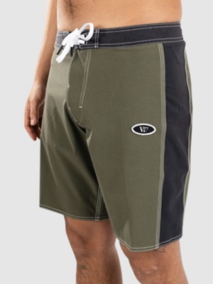 Photos - Swimwear Rivvia Projects Rivvia Projects Logger 18' Boardshorts olive black