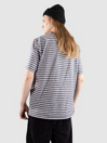 Anerkjendt Akkikki Cot/Linen Stripe T-shirt