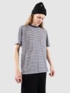 Anerkjendt Akkikki Cot/Linen Stripe T-Shirt