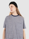 Anerkjendt Akkikki Cot/Linen Stripe T-shirt