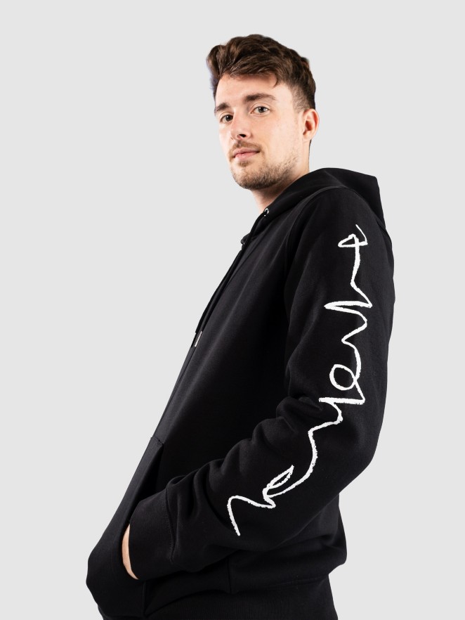 Poetic Collective Crayon Arm Zip Hoodie