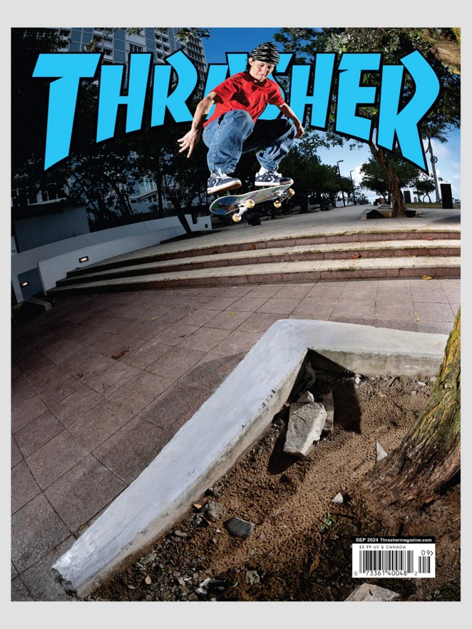 Thrasher Issues September 2024 Magazine