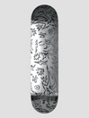 Poetic Collective Silver Tribal 8.125″ Skateboard deck