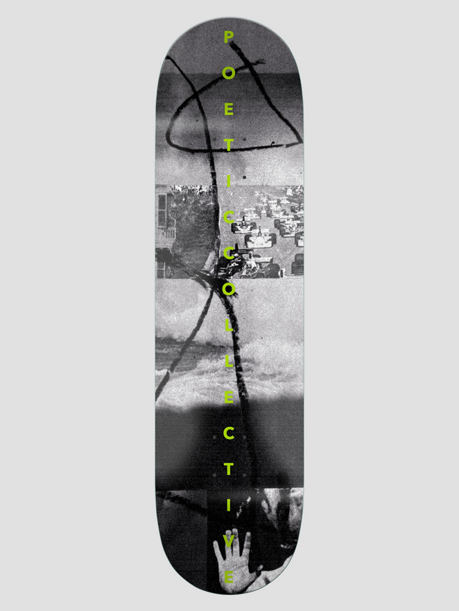 Poetic Collective Formula 1 Scan 8.25″ Planche de skate