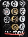 Key Street Wheels Pulover s kapuco