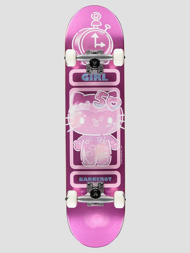 Girl Bannerot Hello Kitty 50 7.5" Skateboard Completo