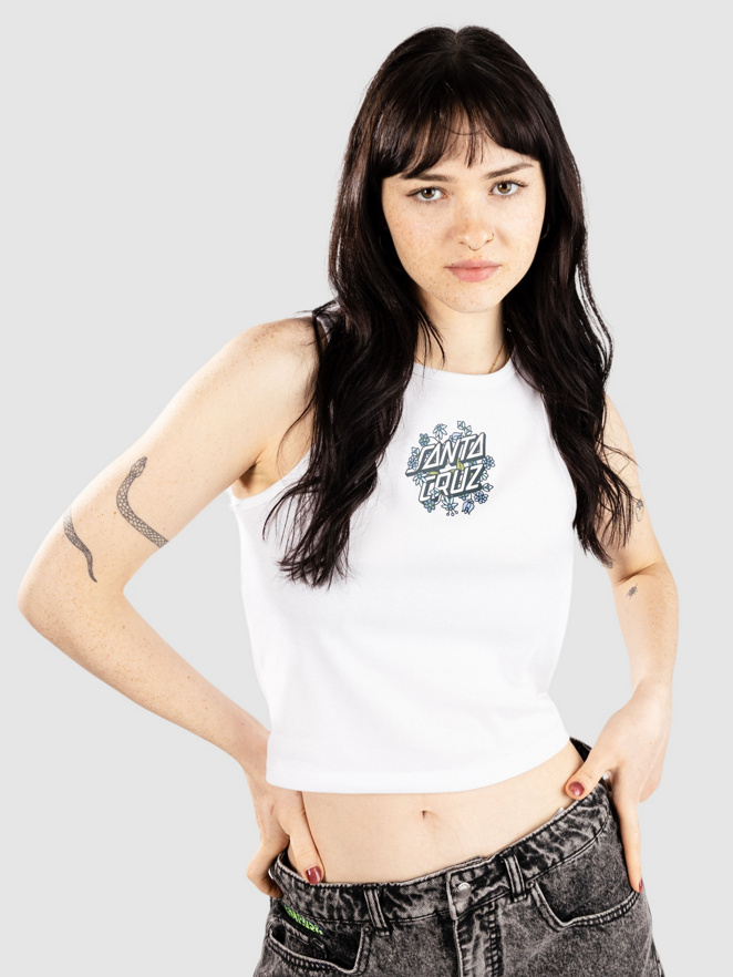 Santa Cruz Sage Floral Dot Tank Top