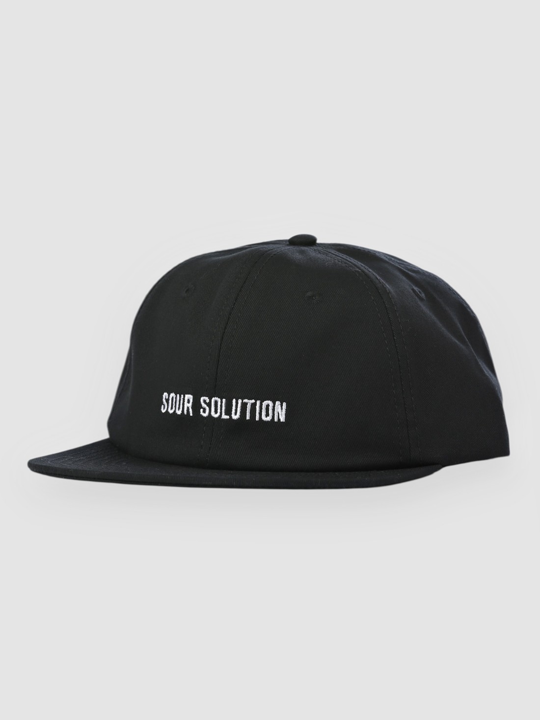 Sour Solution Solution Snapback Cap black