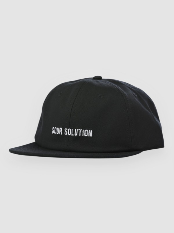 Sour Solution Solution Snapback Cap black