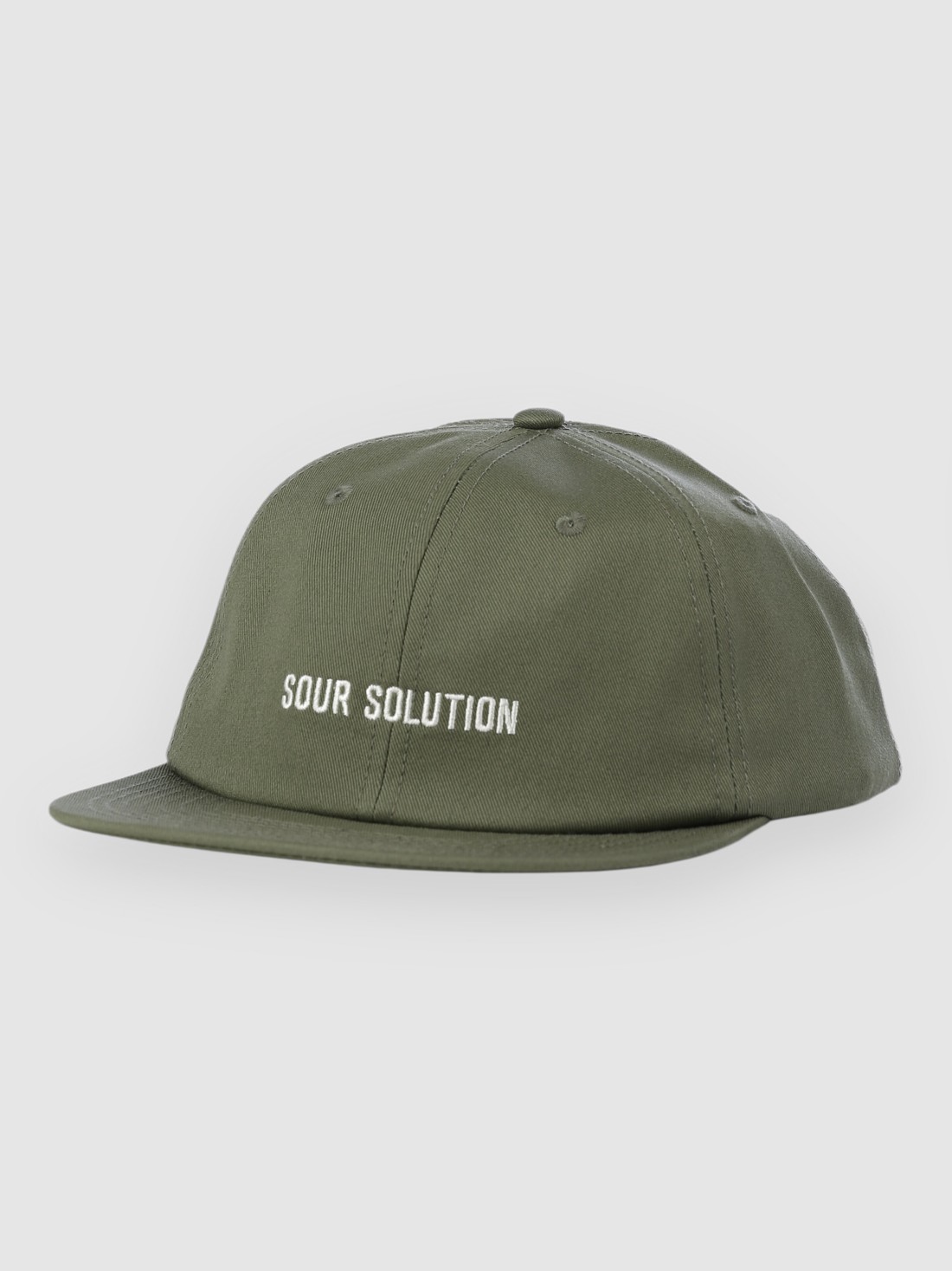 Sour Solution Solution Snapback Cap olive
