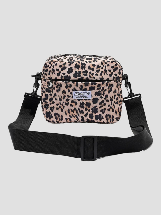Broken Promises Leopard XBody Bag