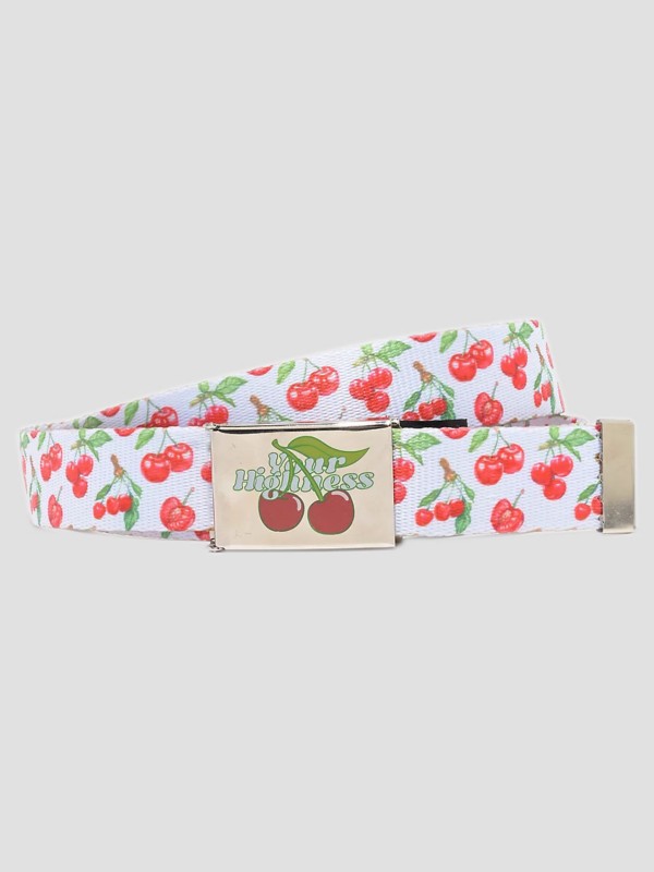 Your Highness Cherry Pie Web Gürtel white