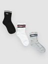 Empyre Quarter Stripe 3Pk Socks