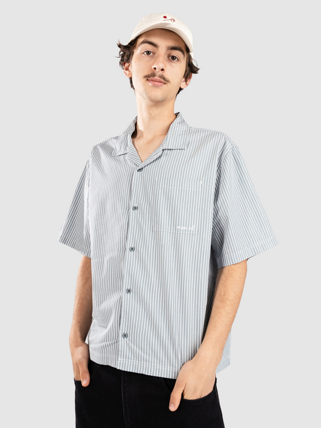 Monet Skateboards Stripe Crop Shirt