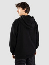 Spitfire Flames Script Sweat à capuche zippé