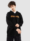 Spitfire Flames Script Sweat à capuche zippé