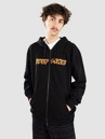 Spitfire Flames Script Zip Hoodie