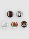 Thrasher X Toy Machine 4″ 5-Pack Samolepka