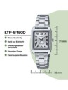 Casio LTP-B150D-7BEF Watch
