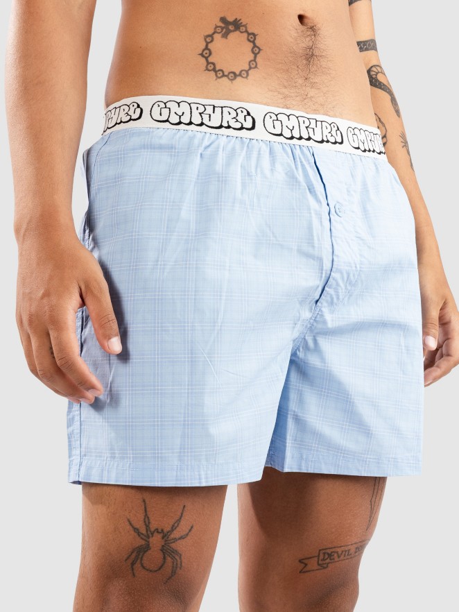 Empyre Blue Plaid Loose Boxershorts