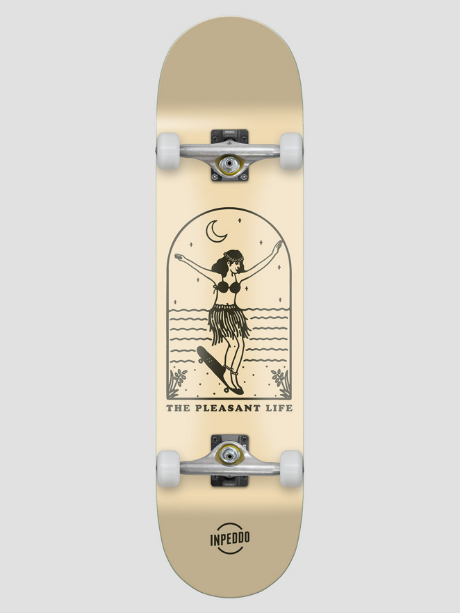 Inpeddo Lady Beige 8.25″ Skateboard Complete