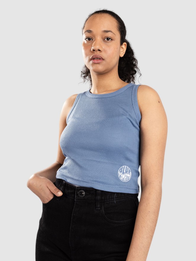 Blue Tomato Waffle Tank Top