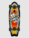 Santa Cruz Flaming Dice Dot 27.7″ Complete