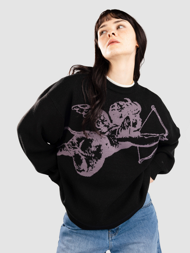 Worship Supplies Cherub Box Fit Crew Knit Pullover
