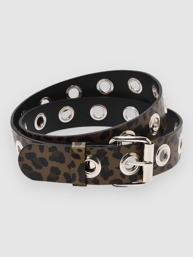 Empyre Leopard Grommet Belt
