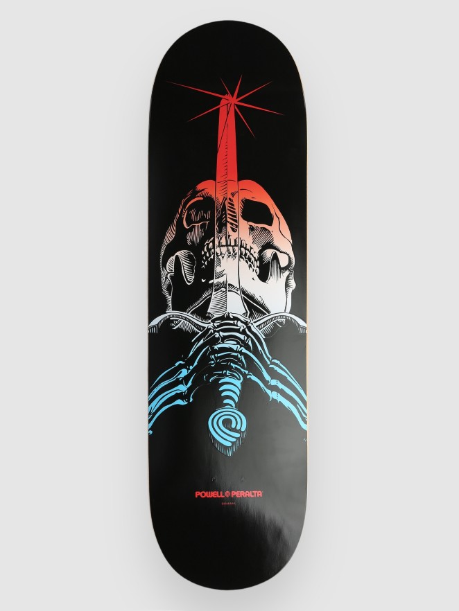 Powell Peralta Skull & Sword Blue Fade 9.0" Skateboard Deck