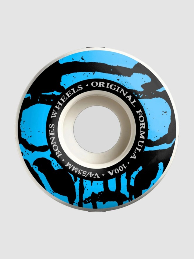 Bones Wheels Mummy Skulls 100A V5 Sidecut 53mm Hjul