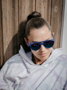 CHPO Rickard Navy Sunglasses