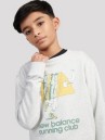 New Balance Running Club Cartoon Graphic Ft Crew Kids Neulepaita