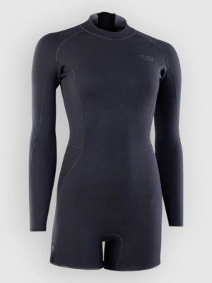 Ion Amaze Amp Shorty 2.0 Ls Back Zip Wetsuit Zwart